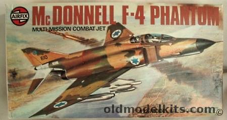 Airfix 1/72 McDonnell F-4B/C/D/E & J Phantom II US Navy - US or Israeli Air Force, 04013-8 plastic model kit